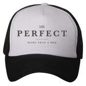 Mr Perfect Trucker Hat Black / White