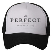 Mr Perfect Trucker Hat Black / White
