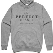 Mr Perfect Classic Hoodie Grey - Orange